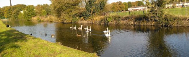 Leigh town centre Greater Manchester