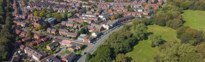 Prestwich village Greater Manchester