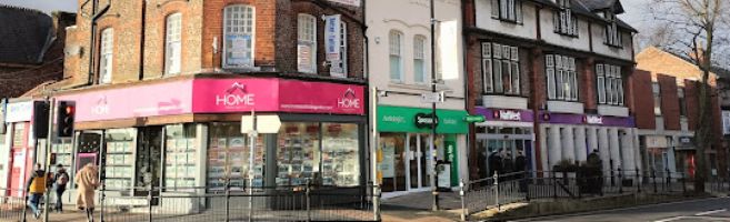 Urmston town centre Greater Manchester