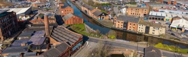 Wigan town centre Greater Manchester